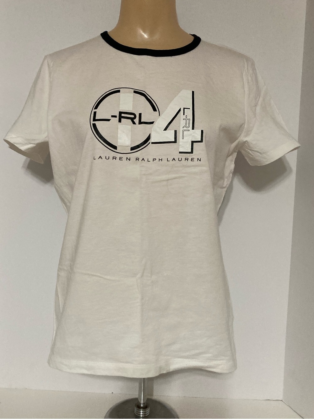 LRL White Short Sleeve Graphic Tee 
Item # SSct40